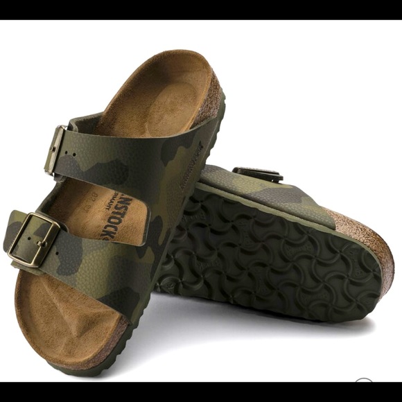 Birkenstock Shoes - Birkenstock Camouflage Sandals Size 39